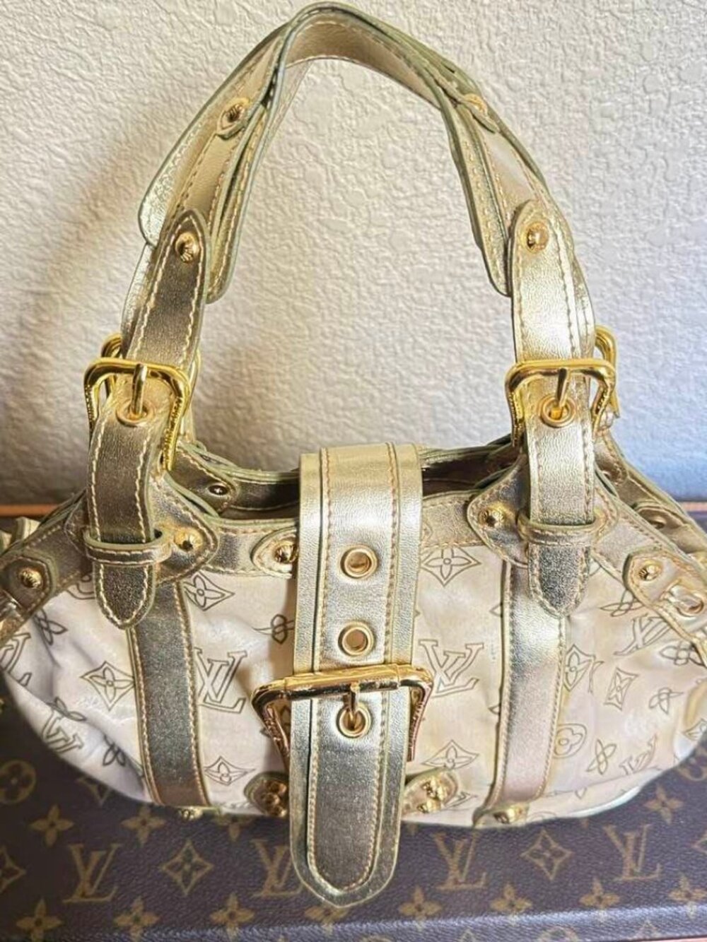 Old Vintage Look Alike Theda Bag